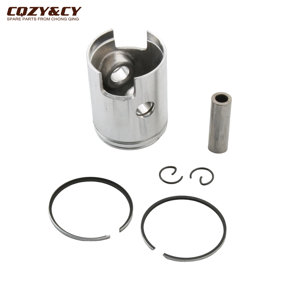 38.2mm High Quality Ciao50 Piston Kit For Piaggio Boss 50 Boxer Bravo Ceao Grillo Ciao Si 50cc 10mm 2T Engine Parts