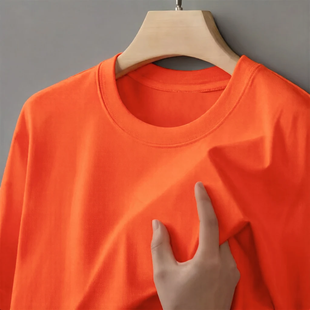 Camisetas de Verano para Hombre, de Algodón Suave, Transpirables, Cómodas, de Manga Corta, Estilo Simple para la Playa, Camisetas Básicas Deportivas, 15 Colores, Cuello Redondo