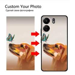 Customized Photo Phone Cases For Xiaomi Redmi 13C 4G 12C 12 5G 10A 10C 9A 8A 7A 11A Silicone Cover Design DIY Text Picture Capas
