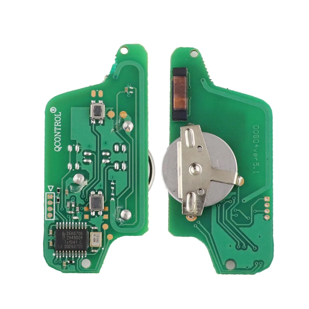 YIQIXIN zdalny kluczyk do samochodu Citroen C4 C5 C3 C2 C6 dla Peugeot Partne 207 306 308 407 807 433MHz ASK HCA/VA2 Blade CE0523 CE0536