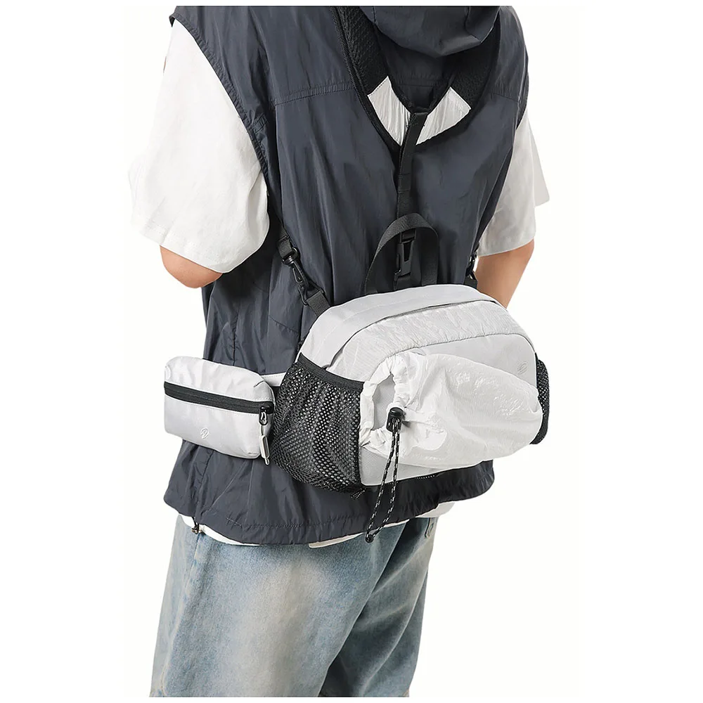 Geestock Trendy Lightweight Sports Backpack Unisex Cycling Chest Bag Large Capacity Waterproof For Gym Hiking Travel Daily Use