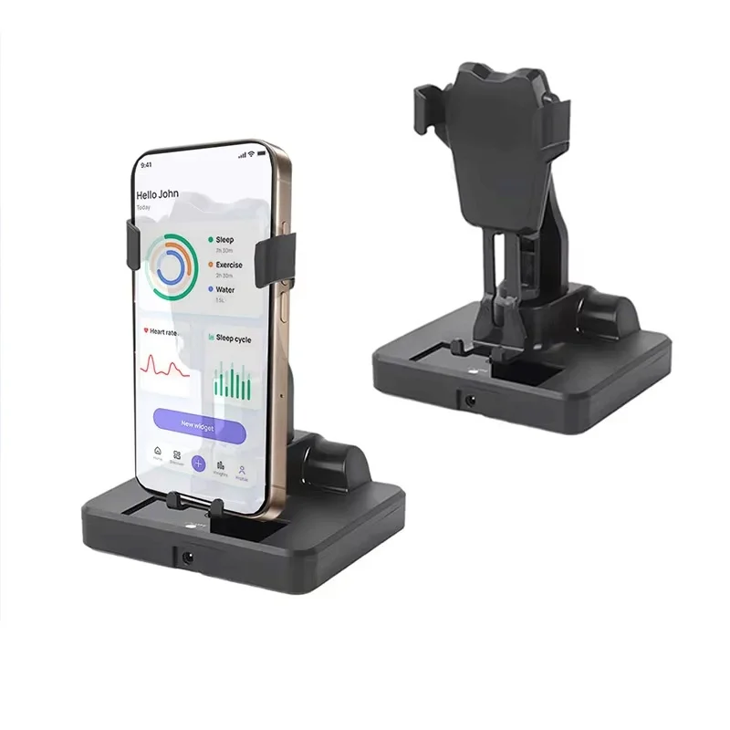 

Desktop Automatic Swing Pedometer Phone Holder Stand Lazy Walker For iPhone Xiaomi Huawei Realme Brush Stepper Wiggler Pedometer
