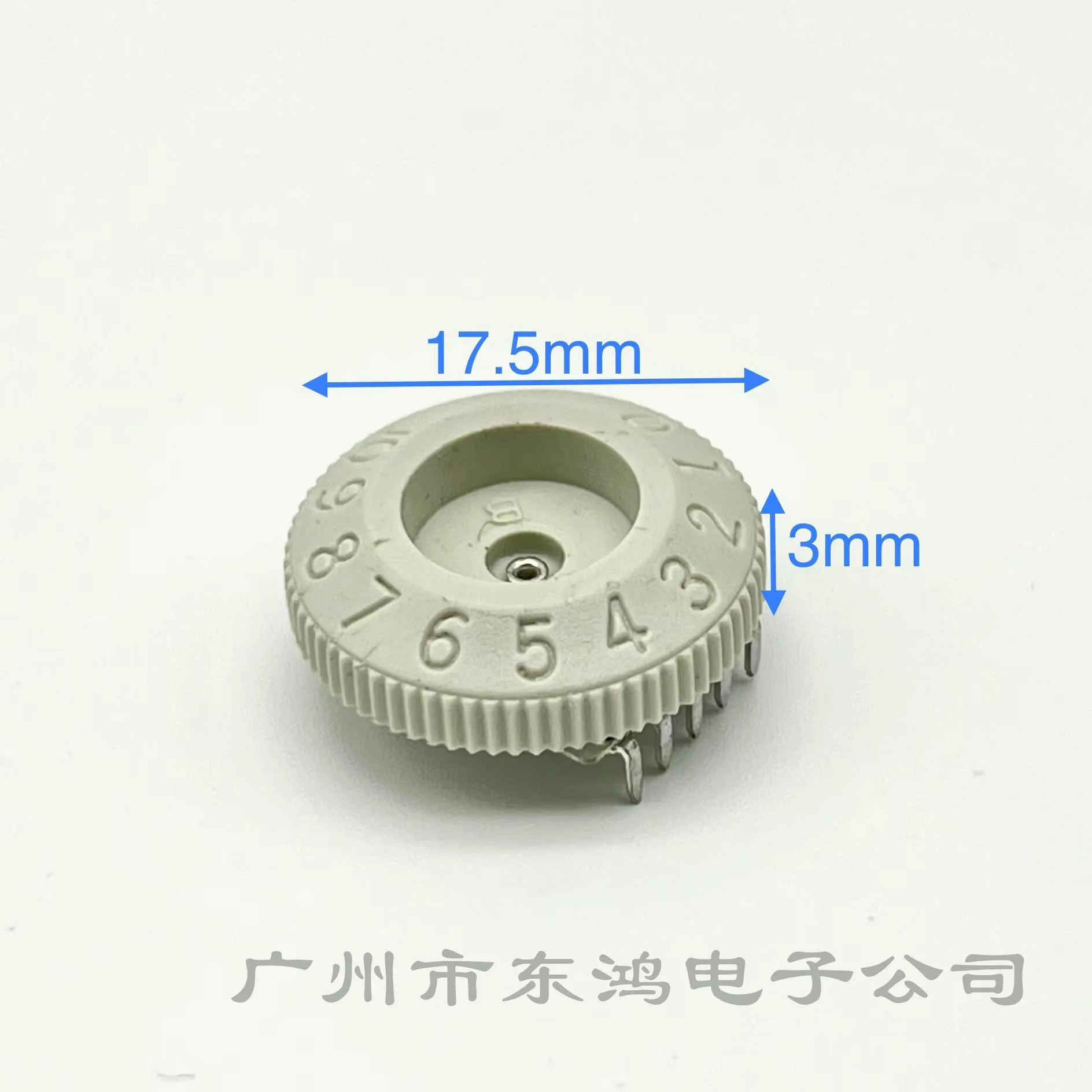 1 PCS ALPHA DIAL GEAR SINGLE B50K VOLUME ADJUSTMENT CONTROL ROTARY POTENTIOMETER