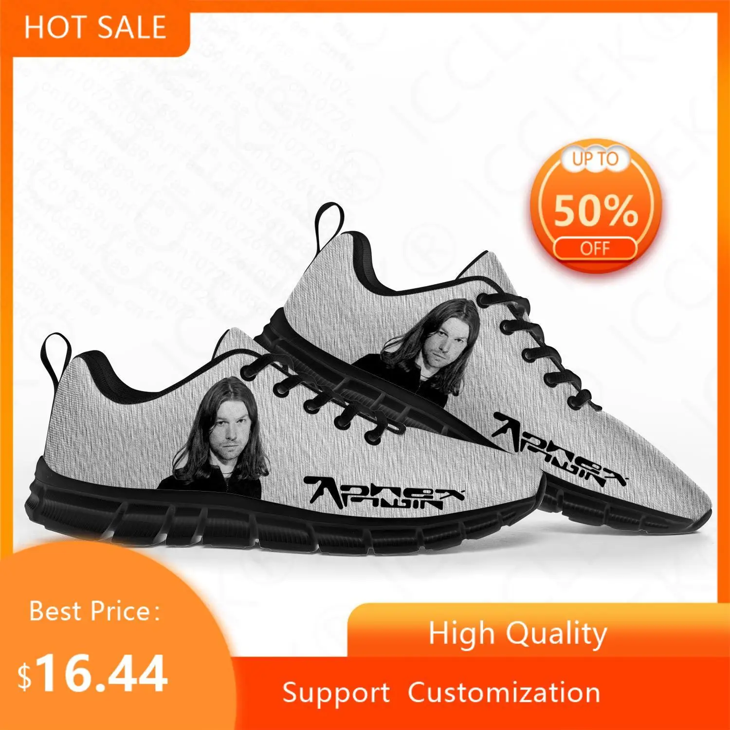 Aphex Twin Elektronische Musik DJ Mixer Sport Schuhe Herren Frauen Teenager Kinder Kinder Turnschuhe Custom Hohe Qualität Paar Schuhe