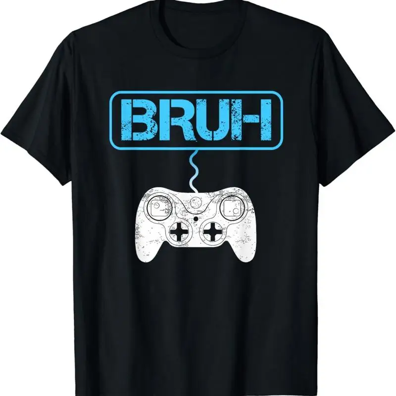 Gamer Bruh Video Game Funny Gaming T Shirtn Men Boys Shirt