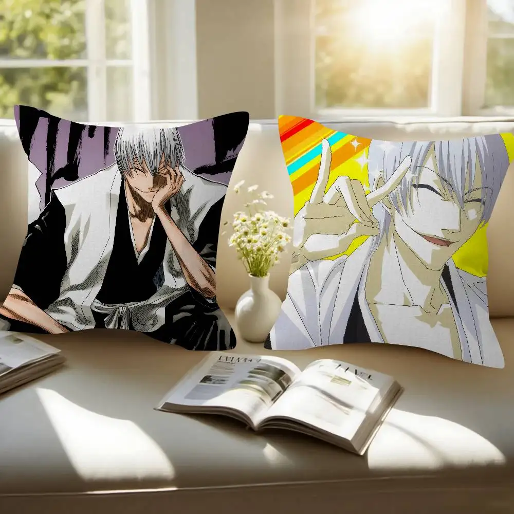 Anime Gin Ichimaru Bleach   Pillow Anime Pillow Sofa Bed Head Pillow Cover Cushion Cover Fashion