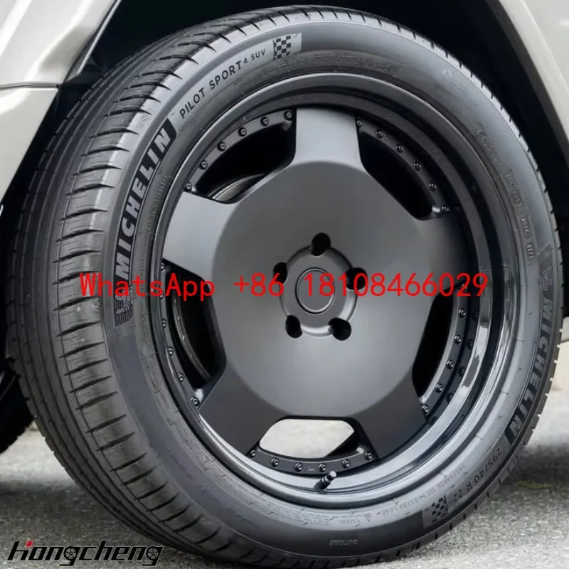 

Кованые двухсоставные диски из алюминиевого сплава на заказ, 18, 19, 20, 21, 22 дюйма, 5x112