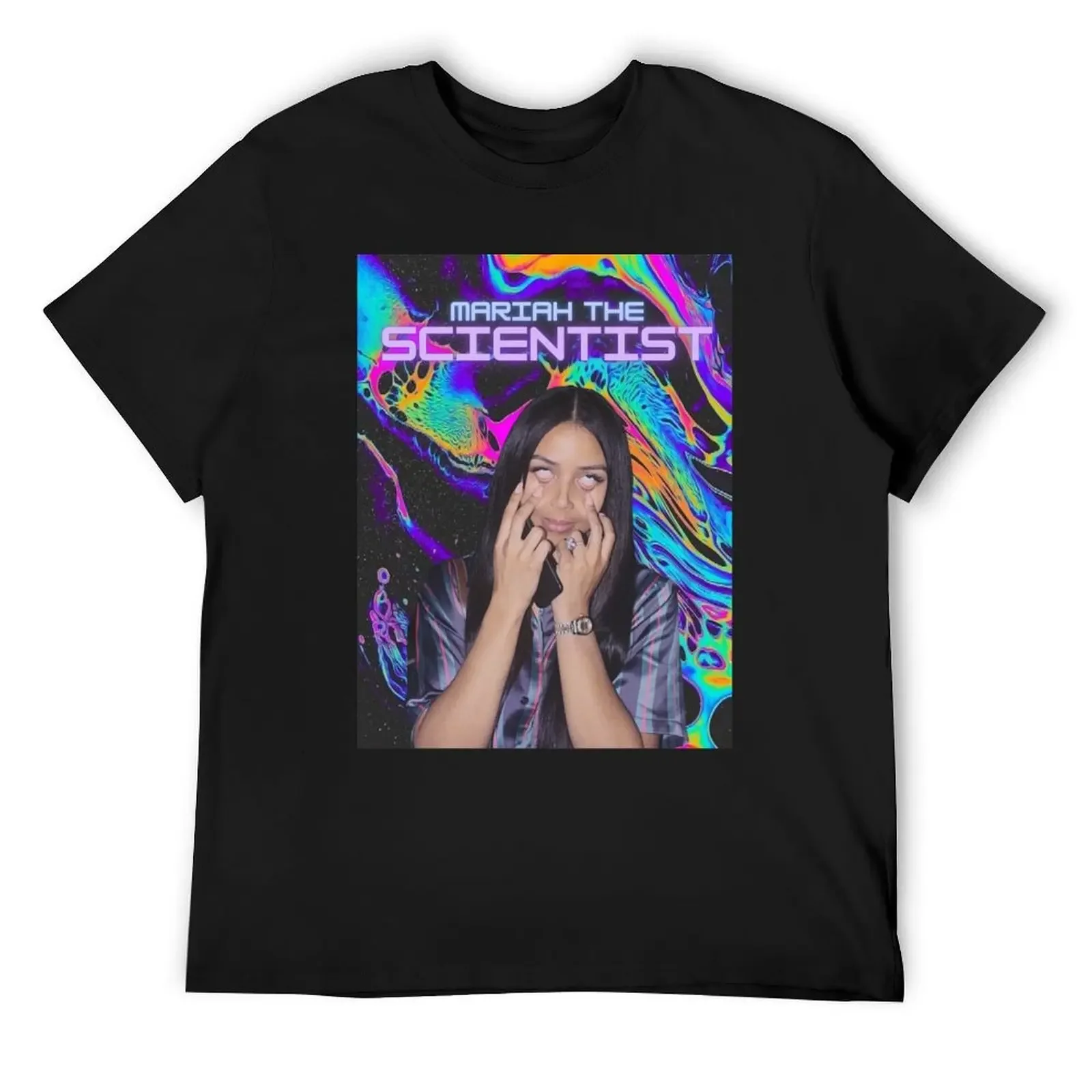 

MARIAH THE SCIENTIST TRIPPY DESIGN T-Shirt customs design your own tops clothes for men