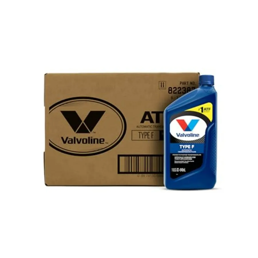 

Type F ATF Automatic Transmission Fluid 1 QT Case of 6 for HeavyDuty Vehicles and Industrial Machinery with Superior Lubricatio