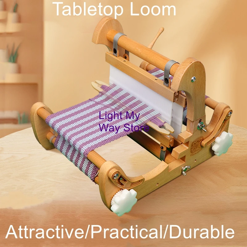

Handmade Weaving Machine Mini Desktop Weaving Machine ZZ202 Small Household Use