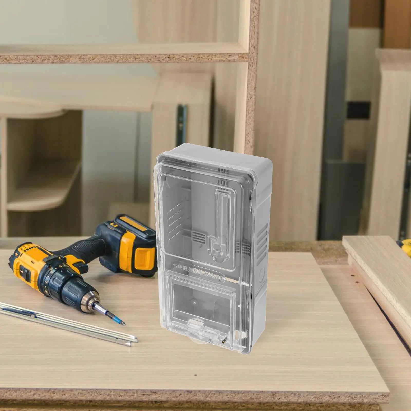 

Прозрачный пластиковый водонепроницаемый корпус для электросчетчика из поликарбоната для наружного и внутреннего использования, для распределения электроэнергии