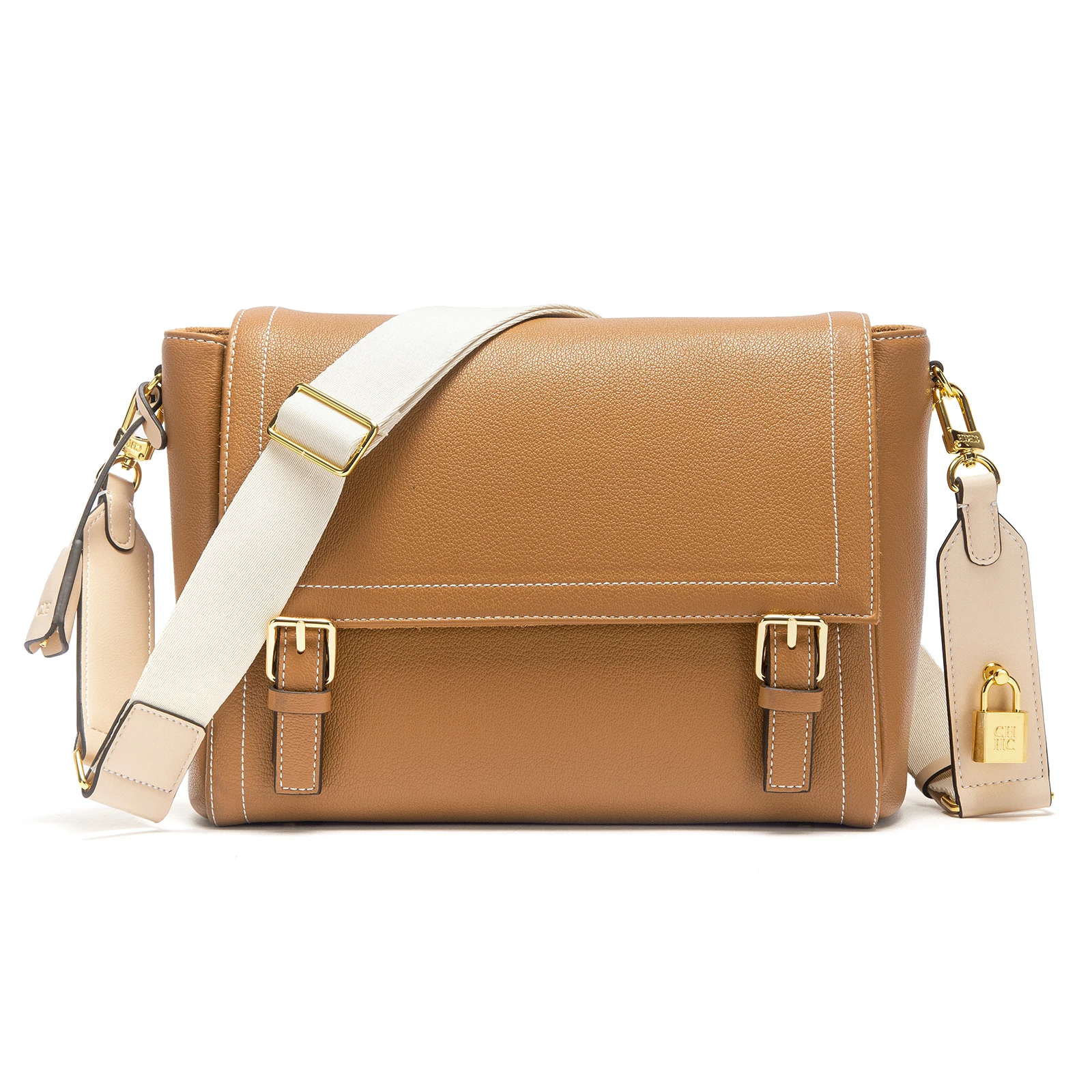 

CHCH Women's Shoulder Bag 2026 Spring/Summer New Flip Camera Bag Simple Large Capacity Shoulder Bag