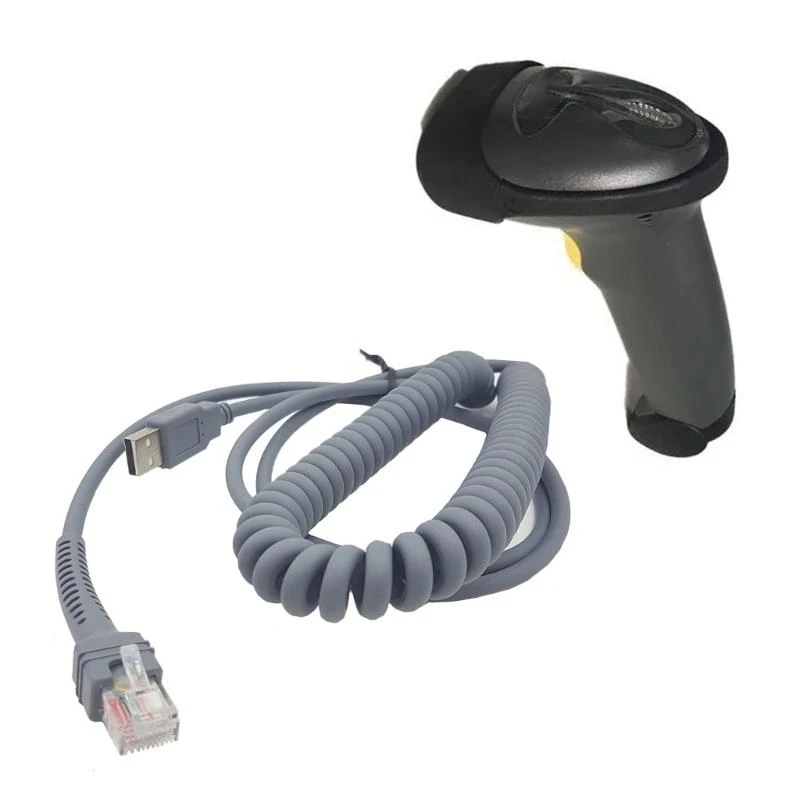 HX6A 300cm 9FT USB Cable for Symbol Barcode Scanner LS2208 LS2208AP LS1203 LS4208 LS4278, CBA-U12-C09ZAR