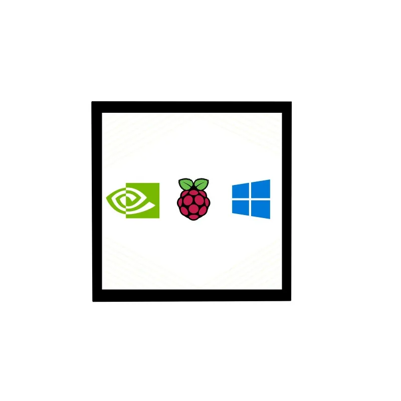 Waveshare 4inch HDMI Capacitive Touch IPS LCD Display (C), 720×720, Optical Bonding Screen