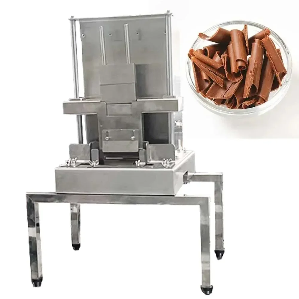 

Multifunction Chocolate Shavings Curls Flakes Machine With 2pcs Different Knives