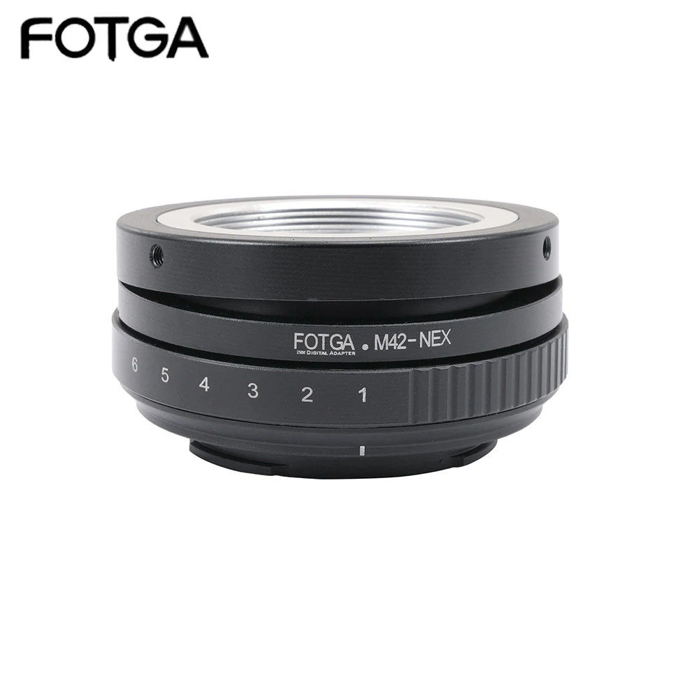FOTGA Tilt Shift Adapter Ring For M42 Lens to For Sony NEX E Mount Camera ILCE-7 A7S A7R II A5100 NEX5 NEX-F3 A6000 A6100 A6300
