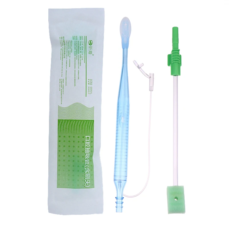 Disposable Medical Sponge Toothbrush ICU Suction Swab Oral Care Single Use Suction Toothbrush System Oral Hygiene