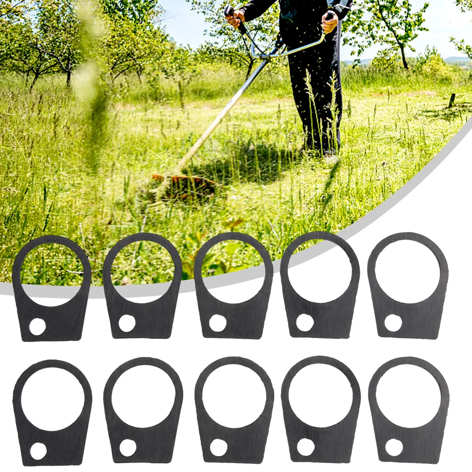 

10pcs Garden Tool Parts Accessories Gasoline Chainsaw Rubber Gasket Of Air Filter For Chain Saw 22mm Rubber Gasket