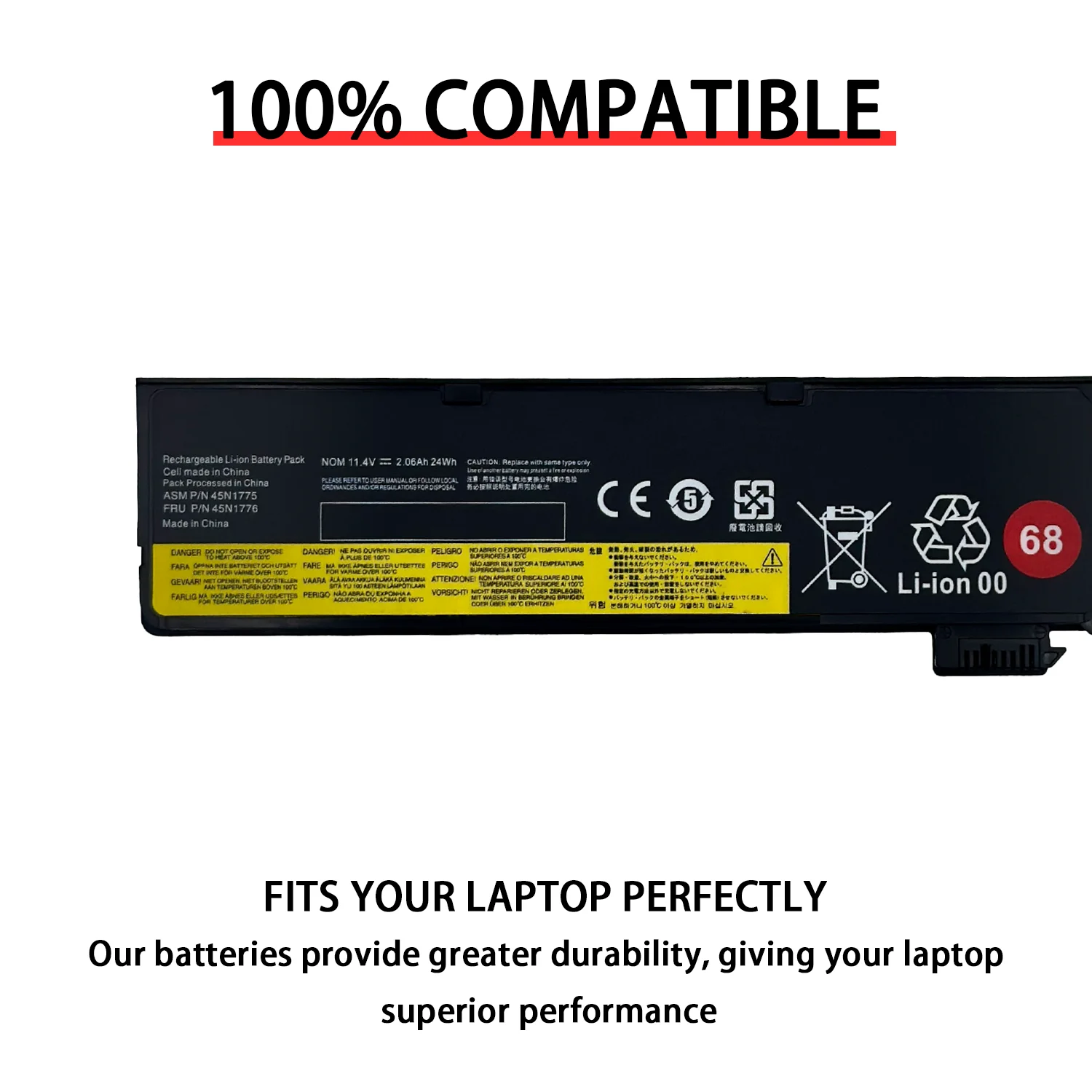 NEW 45N1126 Laptop Battery for Lenovo ThinkPad X240 T440S T440 X250 T450S X260 S440 S540 L450 L470 45N1130 45N1131 45N1127