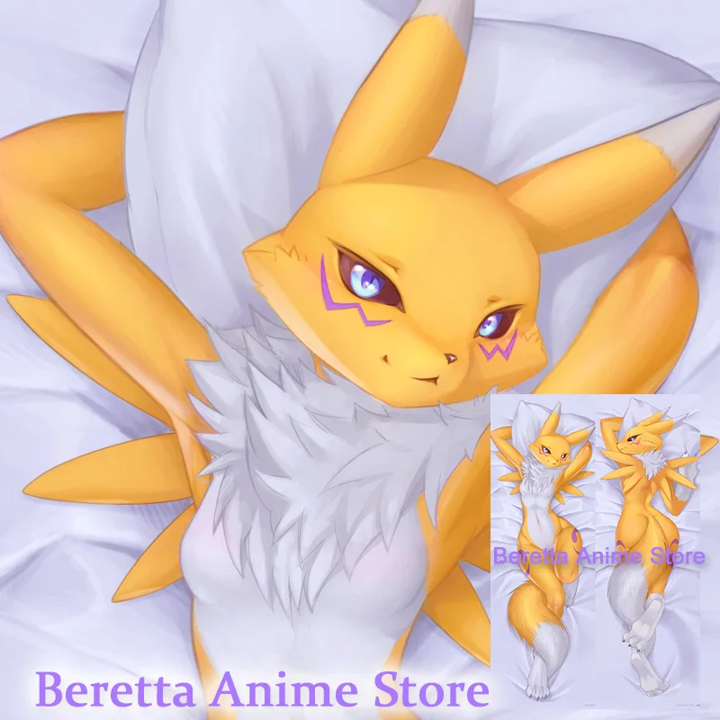 

Двусторонняя наволочка для подушки Dakimakura Anime Renamon Digimon