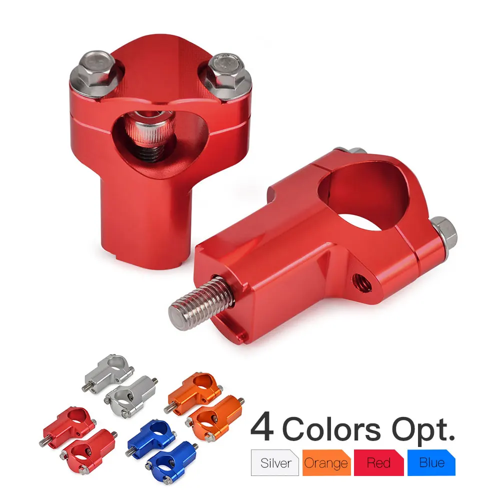 

NiceCNC 52mm Handlebar Riser Clamp Mount Brcket Motocross For BETA RR RS 125-498 MODELS 2014-2023 Motorcycle Accessories Red