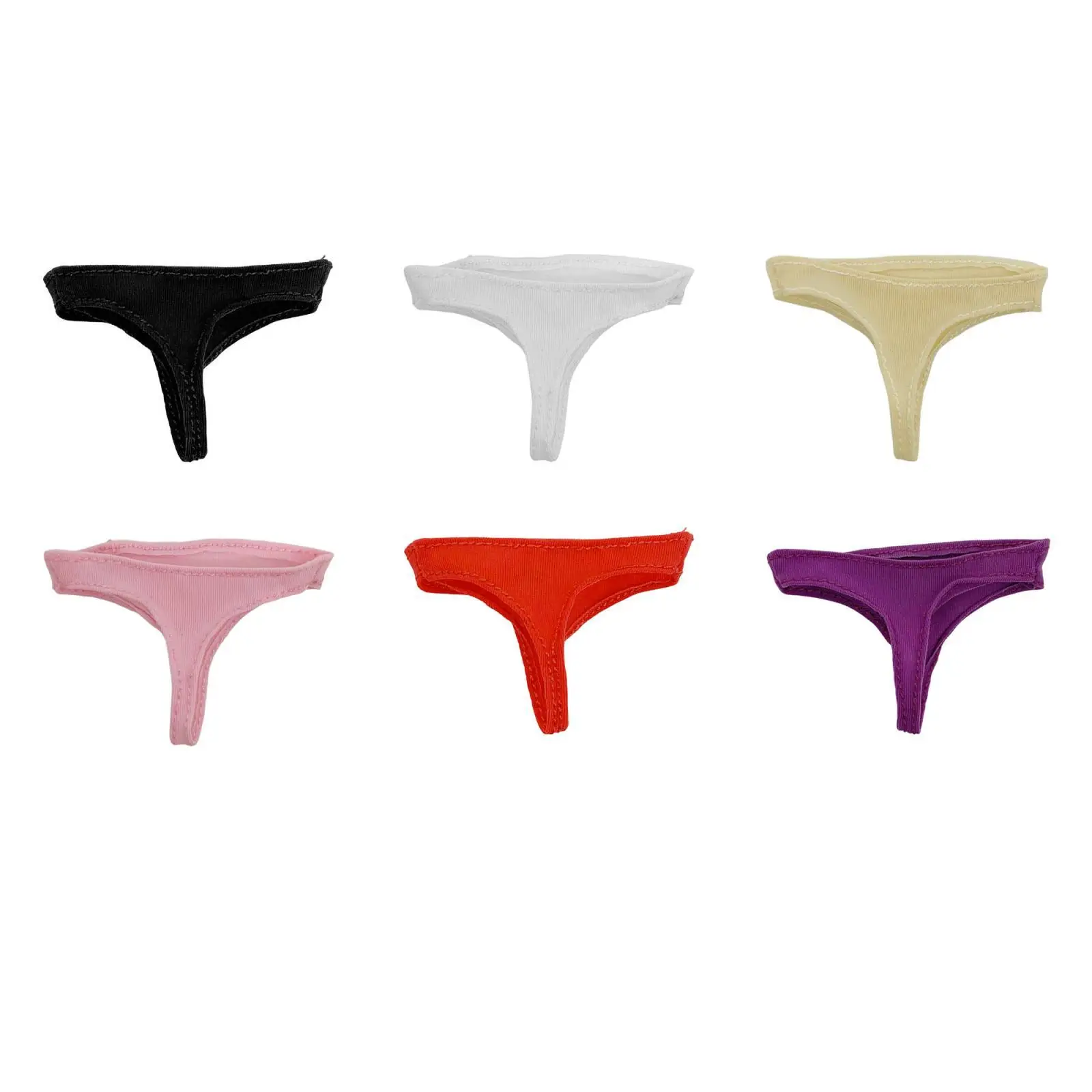 1:6 Scale Women Panty Handmade Lingerie Meticulously Stitched Underwear for