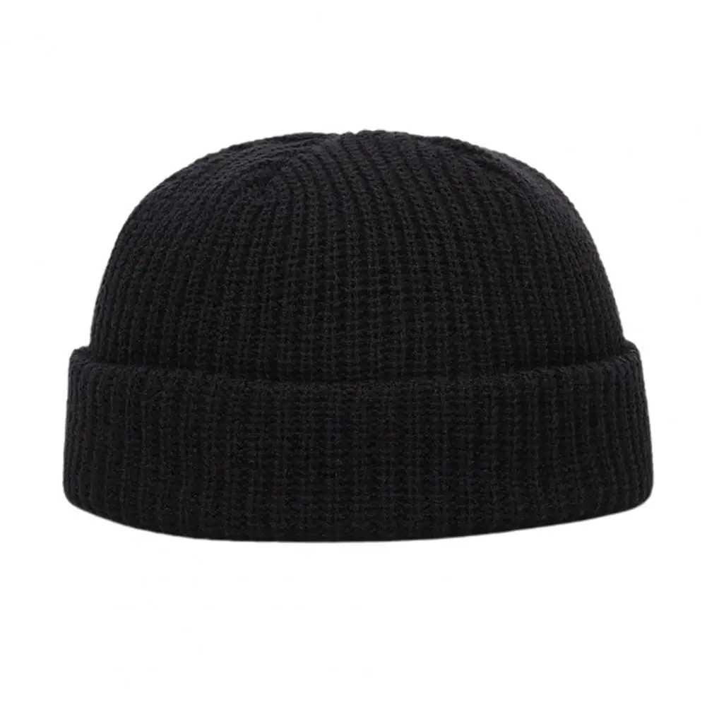 Men Hat Trendy Non-shrink Adults Hat Autumn Winter Women Men Skull Beanie Cap for Daily