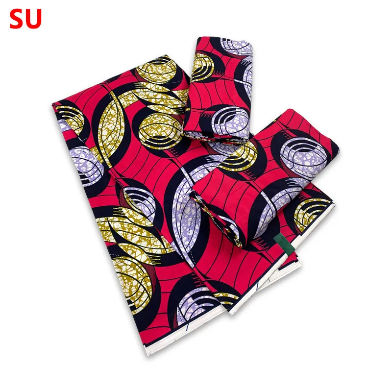 2023 Veritable Wax Guaranteed Real wax print fabric dutch hollandais Supe-V Wax pagne africa Dress 100% Cotton Y9