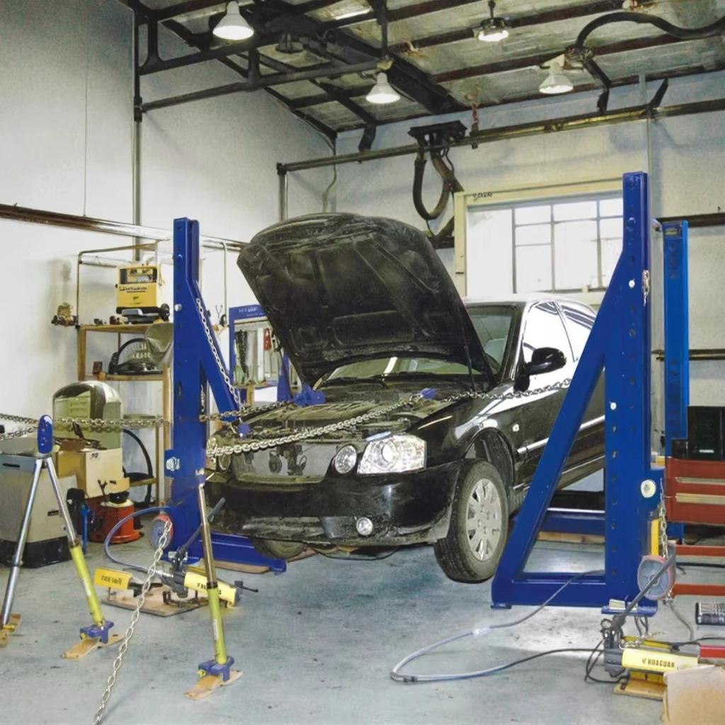 Steel car body repair, floor system collision repair equipment for car frame collision body repair