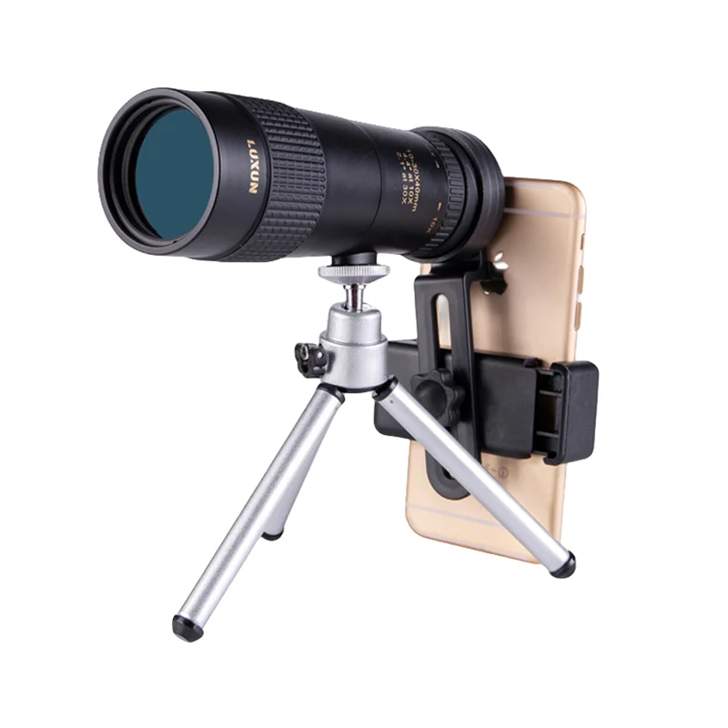 10-30X40mm Military Metal HD Bak4 Powerful Binoculars Long Range Quality Portable Professional Telescope Monocular for Hunting