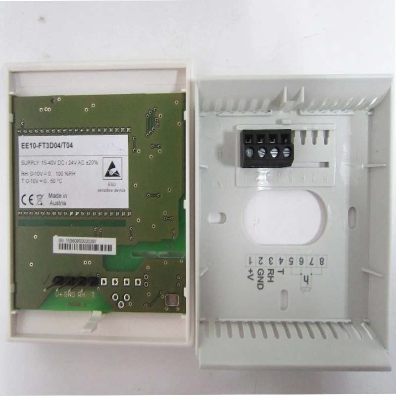 

EE10-M1A3/M1A6 Indoor Temperature and Humidity Transmitter Sensor HTS201-M1A6D1