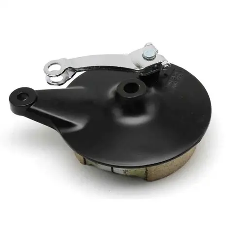 แผงเบรกหลังรถจักรยานยนต์สำหรับ Suzuki Haojue Jingcheng QJmotor Haojin Lifan GN125-H/F GS125 JC125 HJ125 EN125 ฝาครอบเบรกแบบดรัม