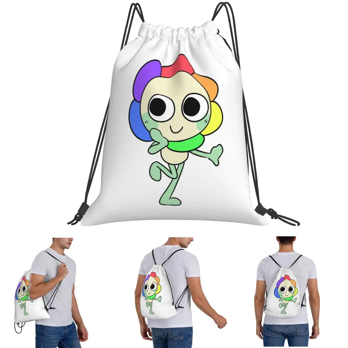 حقائب ظهر Dandy's World Dandy متعددة الوظائف برباط حزمة جيب أشتات حقيبة كتب للمدرسة للرجال والنساء