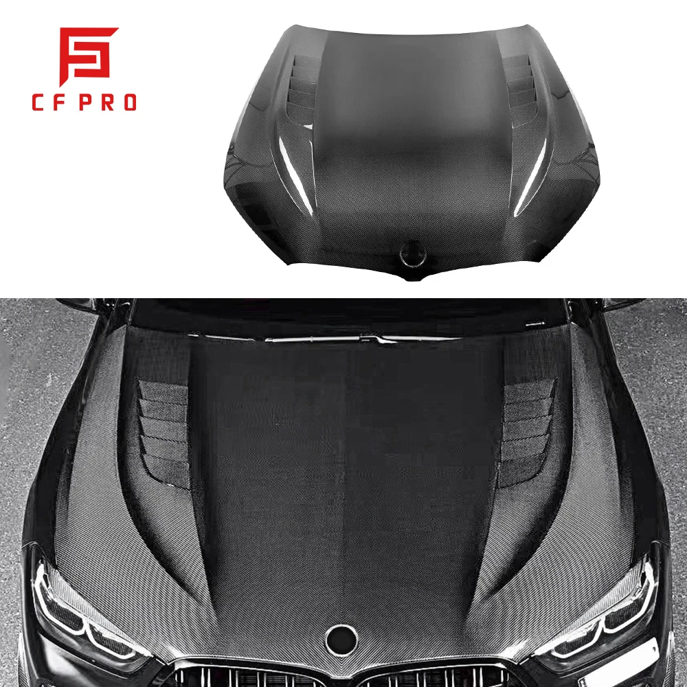 

For BMW M8 Engine Cover Retrofit Car Accessories Carbon Fiber Engine Hood