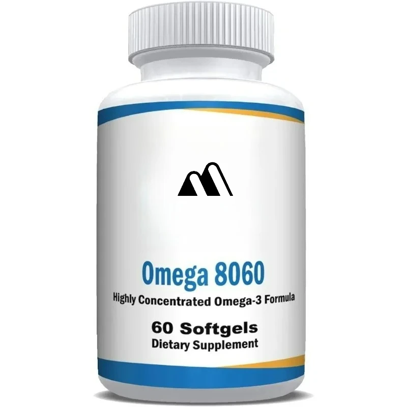 Omega 8060 2400mg Omega 3 Fish Oil Joint Health Supplement 60 Capsules