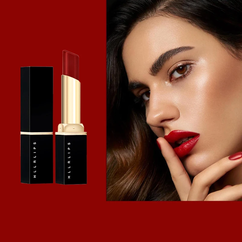 8 Colors Charm Women Lipstick Red Color Daily Use Waterproof Long Lasting Brightly Lip Stick Tint Makeup Cosmetic