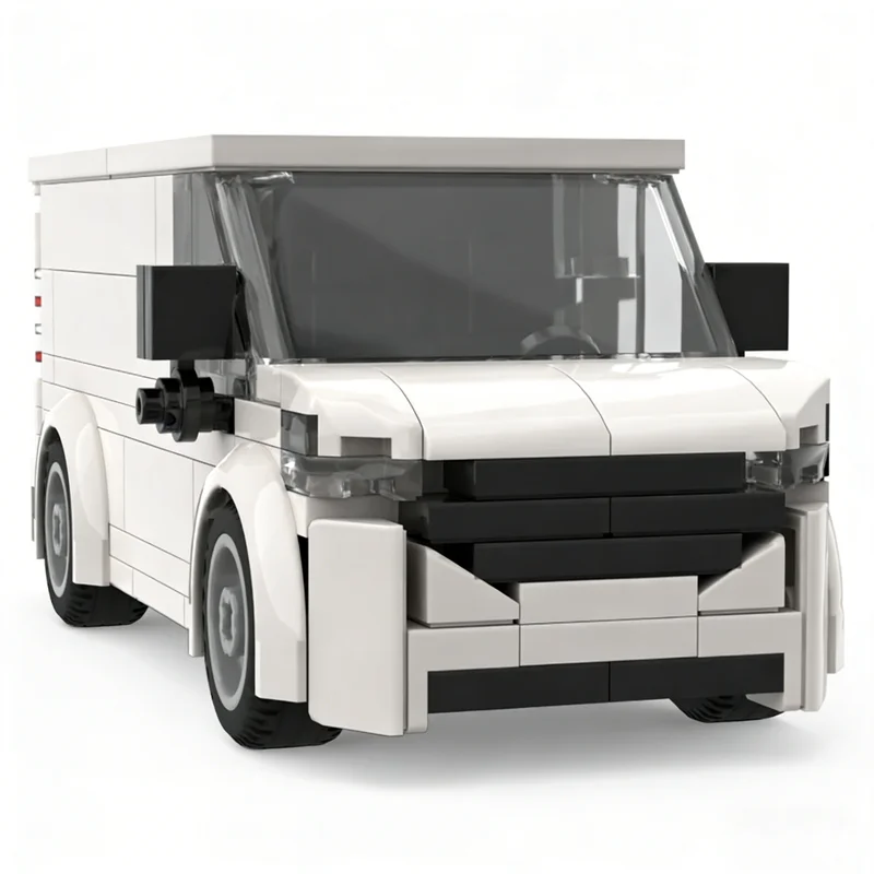

177pcs MOC Forded Transit Custom Cars Model Building Blocks Construction Christmas Gifts DIY Creative Idea Toys Education Brick