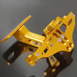 For Honda CB600 CB900F HORNET 250 CB600F CB599 CB650F CB750 License Plate Holder Number Plate Holder With Turn Signal Light