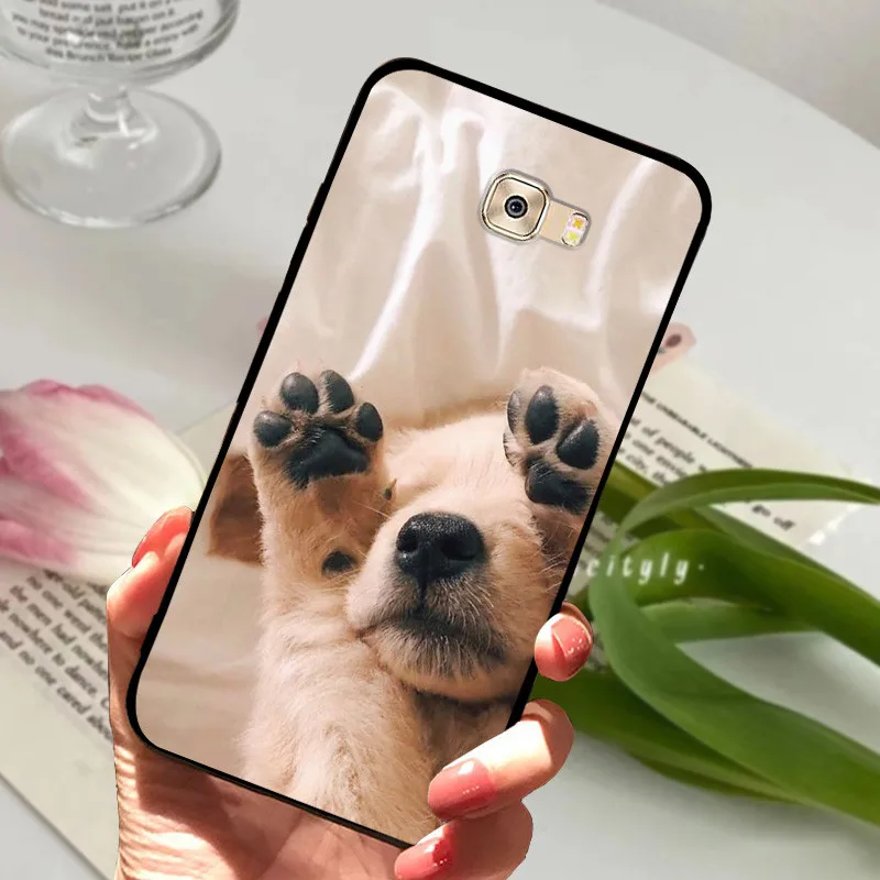 For Samsung Galaxy C9 Pro Case Shockproof Soft TPU Silicone Phone Cover For Samsung C7 Pro C 9 C9Pro c 7 Funda Capa Cartoon