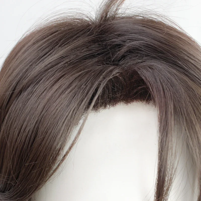 كوسبلاي تويستد-بلاد العجائب ليونا كينغسكولار براون جديلة طويلة كوسبلاي مقاومة للحرارة شعر صناعي كرنفال حفلة الهالوين + واي فاي