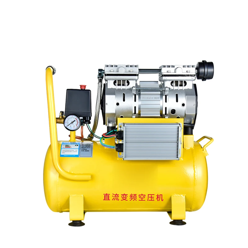 

Small Air Compressor Portable Oil-free Silent Air Pump Mini Car Tire Inflator Pump Air Reservoir for Car Painting 12V/24V/48V/60