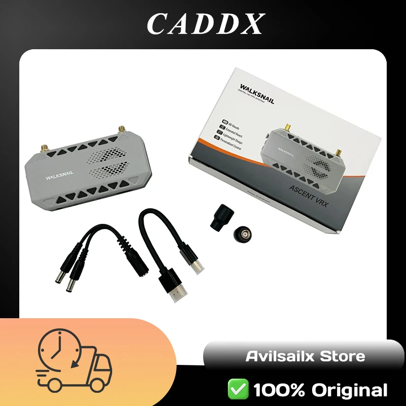 

Цифровая FPV-система CADDXFPV Ascent GT Pro с видеопередатчиком 4W VTX и комплектом приемника VRX