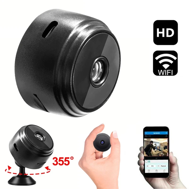 A9 2MP Mini Camera WiFi Wireless MonitoringSecurity Protection Remote Monitor CamcordersVideo Surveillance Smart Home