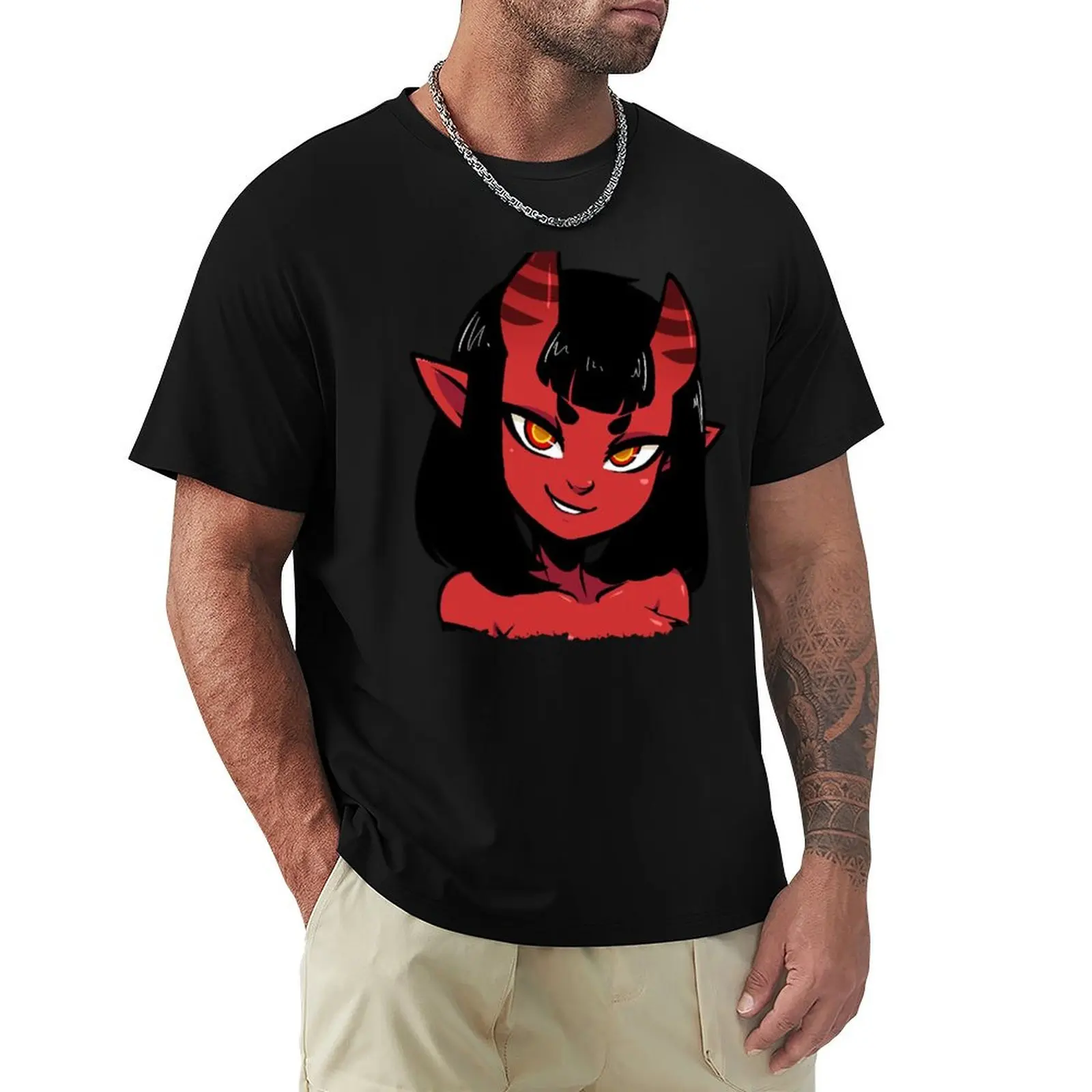 

Meru the succubus retro T-Shirt Active Wear Sports T-Shirt for Men