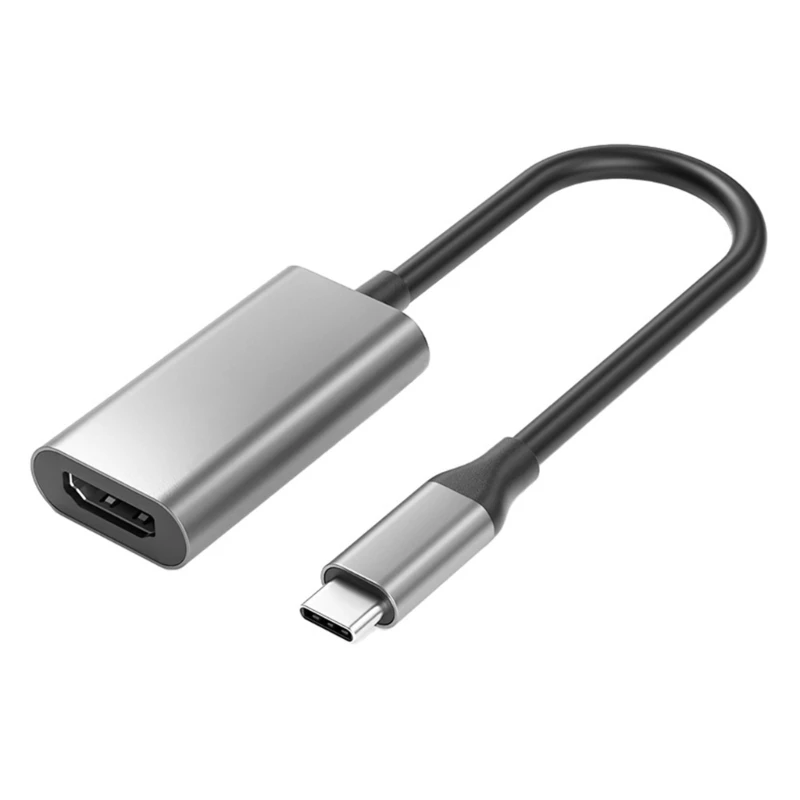 D0UA USB CからHDTVアダプター4K@30Hzビデオコンバーター外部電源HDTVアダプター