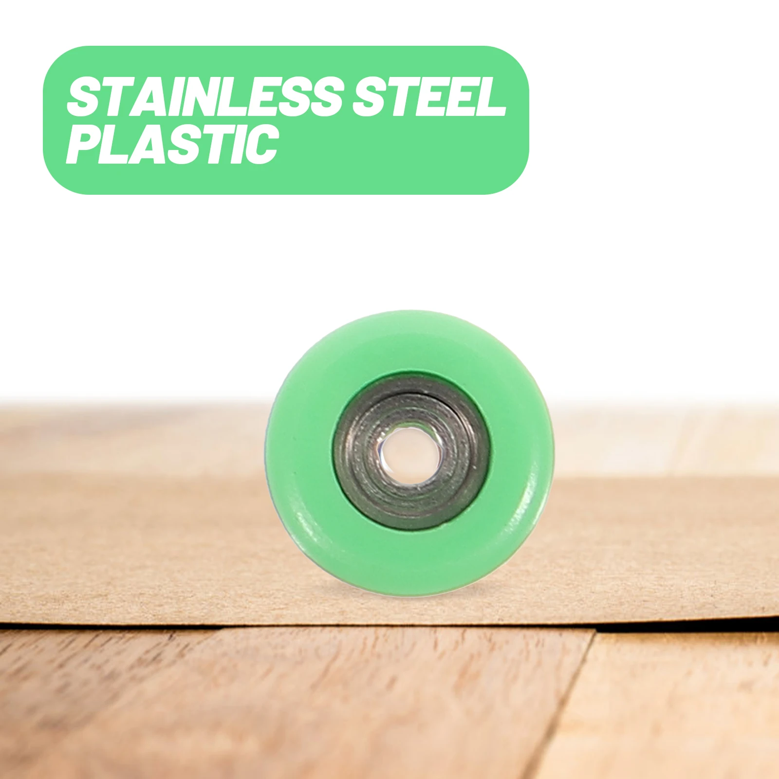 

4pcs Finger Skateboard Wheels Premium Plastic Stainless Steel Training Coordination Educational Kids Adults Stress