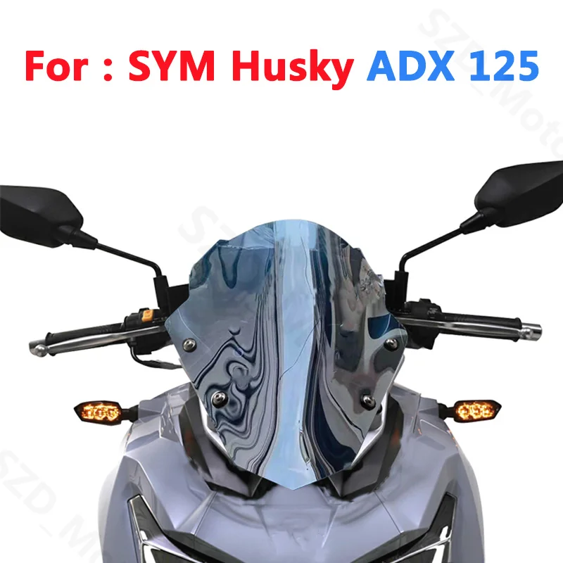 

Screen For SYM Husky ADX125 ADX 125 Motorcycle Accessories Windshield Windscreens Wind Deflectors Viser Visor Black