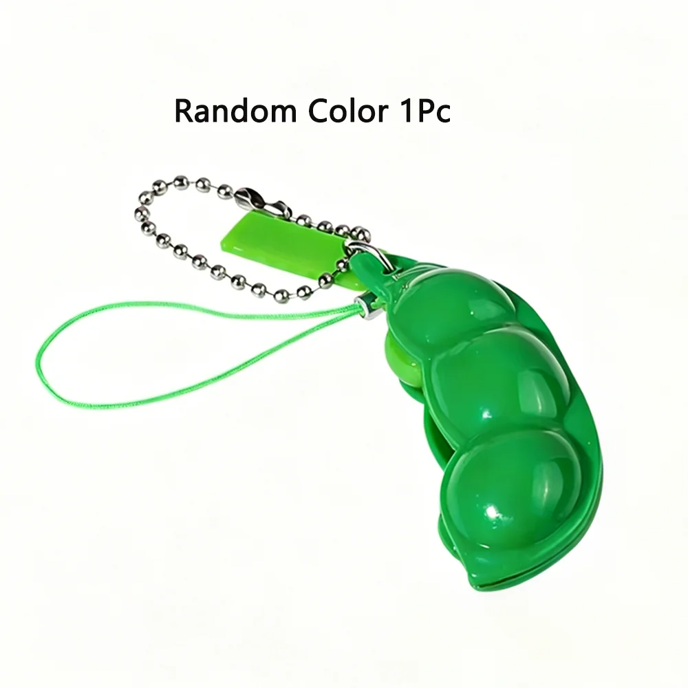 Mini Edamame Squeeze Keychain