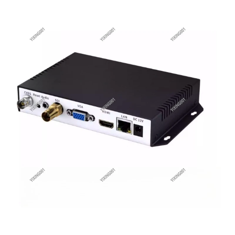 

Low Latency SDI Video Decoder - HDMI VGA CVBS Output for Large Screen Live Broadcast Wall-Mounted Video Transmission