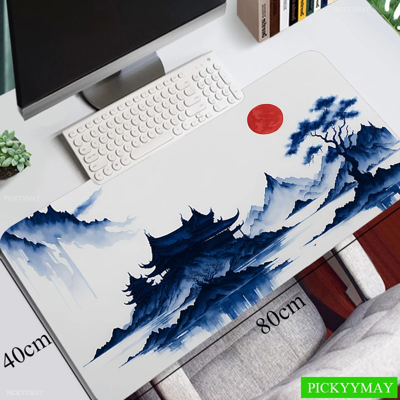 

Ink Painting Large Mouse Pad 100x50cm Big Computer Mousepads Gaming Mousepad Big Keyboard Mat Gamer Mouse Pads Desk Mats